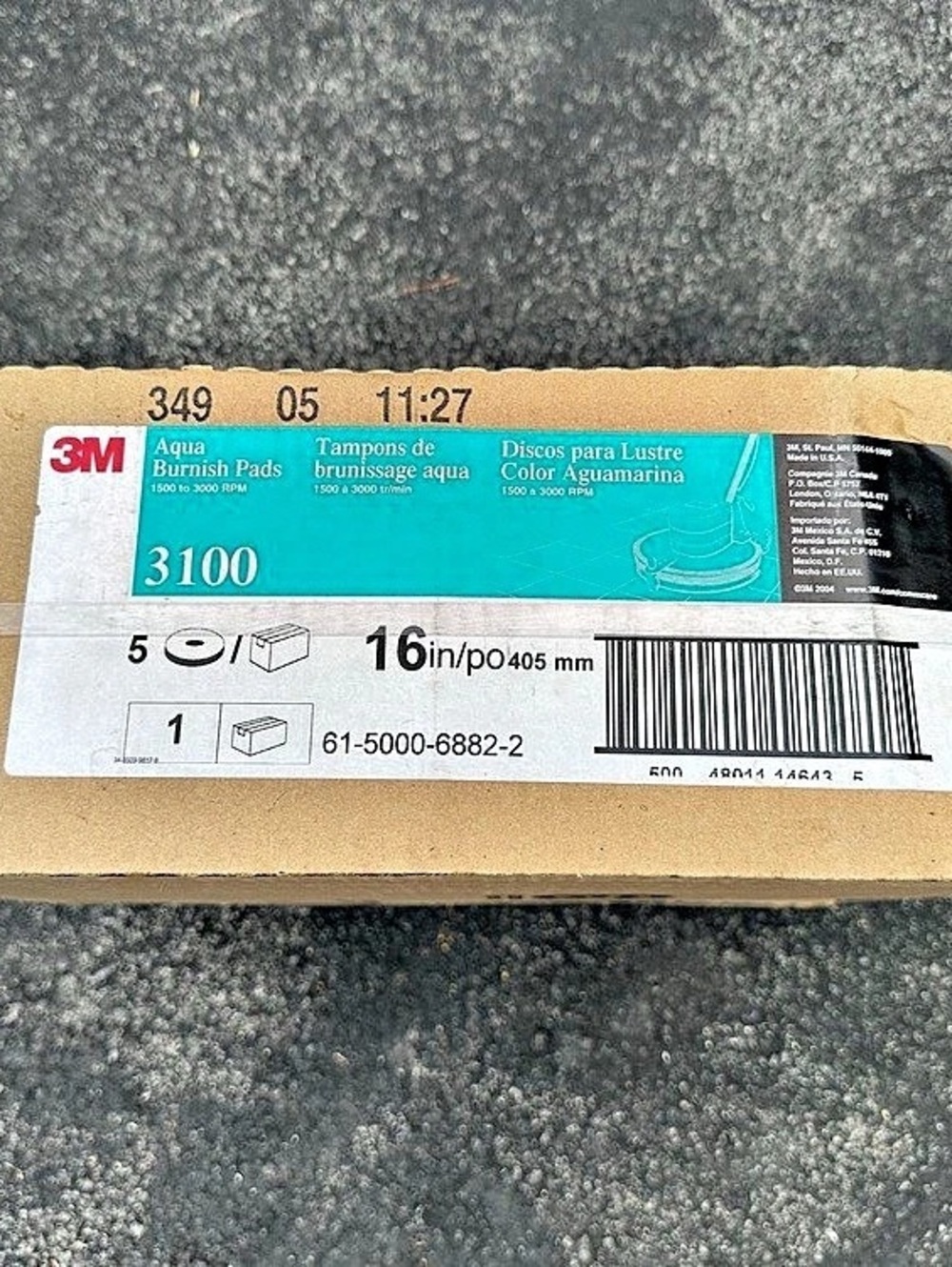 3M 3100 Green Abrasive Disc
